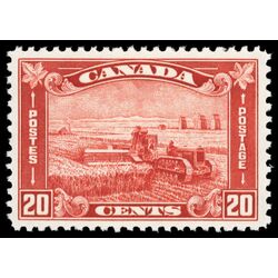 canada stamp 175 harvesting wheat 20 1930 M VFNH 036