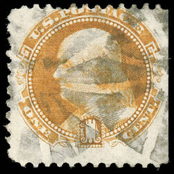 us stamp postage issues 112 franklin 1 1869 U 001