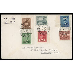 canada stamp 249 51 fdc king george vi war issue 1942 FDC COMBO 004