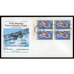 canada stamp 494 vickers vimy over atlantic 15 1969 FDC UL 016
