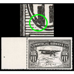 canada stamp cl air mail semi official cl48d commercial airways ltd 10 1930 M NH 002