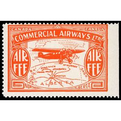 canada stamp cl air mail semi official cl50 commercial airways ltd 10 1930 M NH 003
