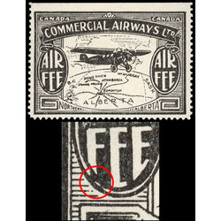 canada stamp cl air mail semi official cl48d commercial airways ltd 10 1930 M NH 003