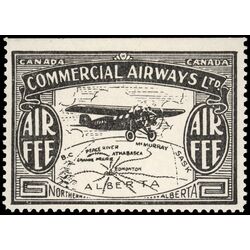 canada stamp cl air mail semi official cl48d commercial airways ltd 10 1930 M NH 003