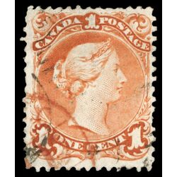 canada stamp 22ii queen victoria 1 1868 U F 018