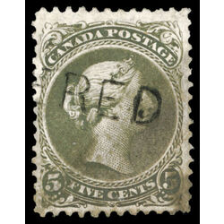 canada stamp 26 queen victoria 5 1875 U F VF 033