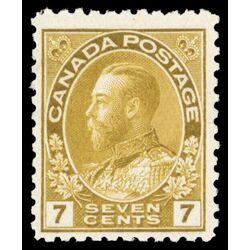 canada stamp 113b king george v 7 1912 M F 008