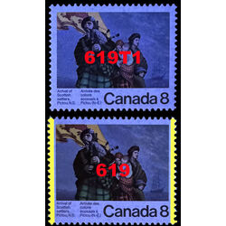 canada stamp 619t1 scottish settlers and hector 8 1973