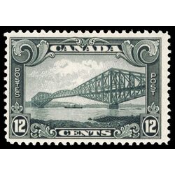 canada stamp 156 quebec bridge 12 1929 M F VFNH 021