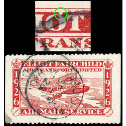 canada stamp cl air mail semi official cl10b elliot fairchild air transport ltd 25 1926 U 004