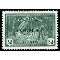 canada stamp o official o9 lumbering 50 1949 M VF 029