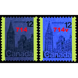 canada stamp 714v houses of parliament 12 1978