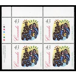 canada stamp 1533 family carolling near christmas tree 43 1994 PB UL
