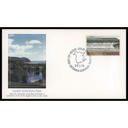 canada stamp 726 fundy national park 1 1979 FDC PC 026