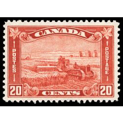 canada stamp 175 harvesting wheat 20 1930 M VFNH 037
