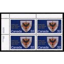canada stamp 1003 law school coat of arms 32 1983 PB UL