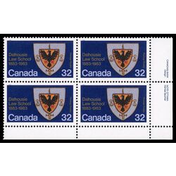 canada stamp 1003 law school coat of arms 32 1983 PB LR