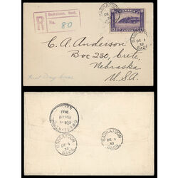 canada stamp 201 quebec citadel 13 1932 FDC PC 031
