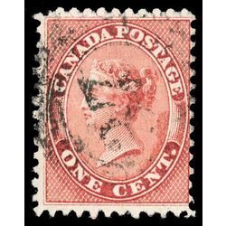 canada stamp 14 queen victoria 1 1859 U F VF 090