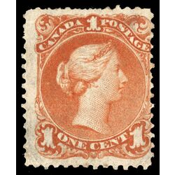 canada stamp 22b queen victoria 1 1868 M FOG 022