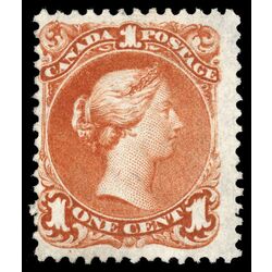 canada stamp 22b queen victoria 1 1868 M F 023