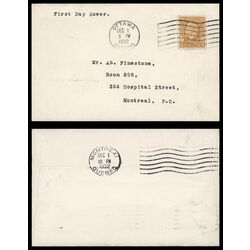 canada stamp 198 king george v 4 1932 FDC PC 040