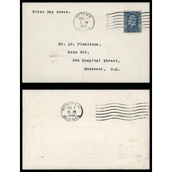 canada stamp 199 king george v 5 1932 FDC PC 019