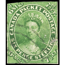 canada stamp 9 queen victoria 7 d 1857 U DEF 029