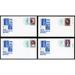 canada stamp 1456 9 fdc prominent canadian women 1993 FDC EVENT 001