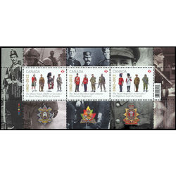 canada stamp 2577 the regiments 1 83 2012