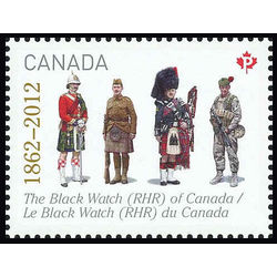 canada stamp 2577a the black watch 2012