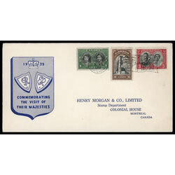 canada stamp 246 8 fdc royal vist 1939 FDC COMBO 019