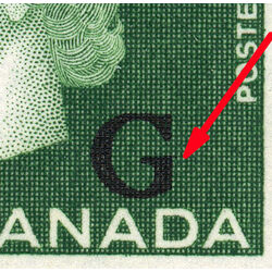 canada stamp o official o47i queen elizabeth ii cameo portrait 2 1963 PB LL BLANK