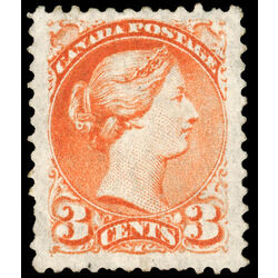canada stamp 37 queen victoria 3 1873 M VF 019