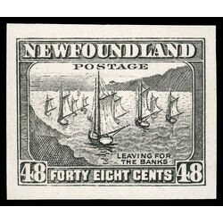 newfoundland stamp 266p fishing fleet 48 1943