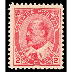 canada stamp 90 edward vii 2 1903 M F VFNH 035