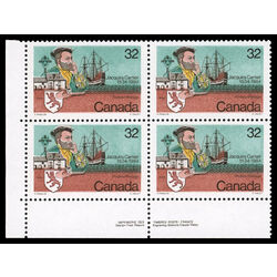 canada stamp 1011i cartier and ship 32 1984 PB LL