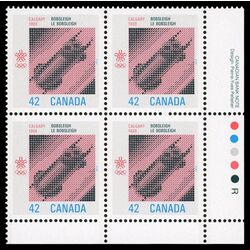 canada stamp 1131i bobsleigh 42 1987 PB LR