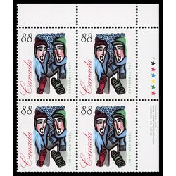 canada stamp 1535 outdoor carolling 88 1994 PB UR