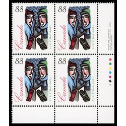 canada stamp 1535 outdoor carolling 88 1994 PB LR