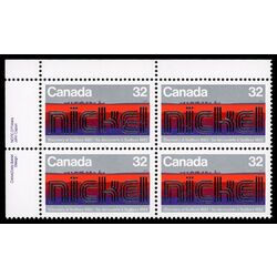 canada stamp 996 discovery of nickel 32 1983 PB UL