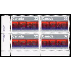 canada stamp 996 discovery of nickel 32 1983 PB LL