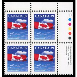 canada stamp 1166 flag over clouds 39 1989 PB UR