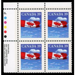 canada stamp 1166i flag over clouds 39 1990 PB UL