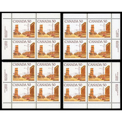 canada stamp 723 prairie street scene 50 1978 PB SET