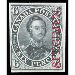 canada stamp 2tcvii hrh prince albert 6d 1851 M F VF 010