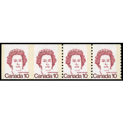 canada stamp 605a queen elizabeth ii 1976 STRIP 4 002