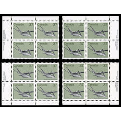 canada stamp 927iii wooden plough 37 1983 PB SET