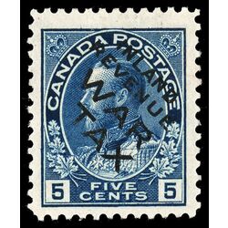 canada stamp mr war tax mr2bi war tax 5 1915 M VF 017