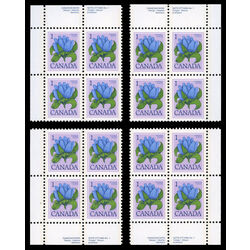 canada stamp 705 bottle gentian 1 1977 PB SET